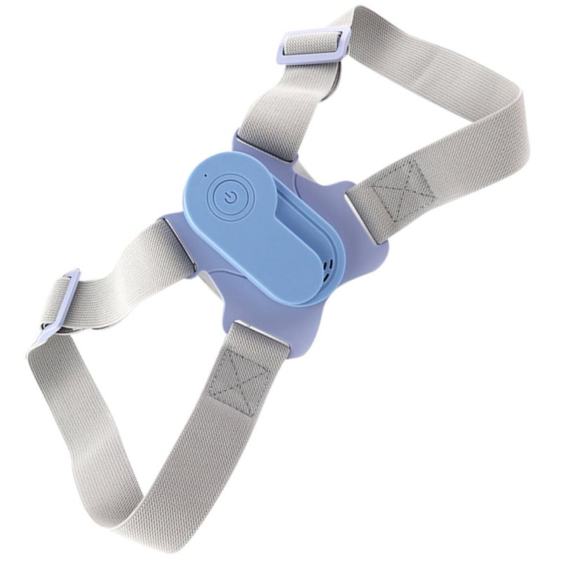 Blue Posture Corrector Back Brace Shoulder Support Belt For Humpback Reduction Spinal Alignment - Image 1